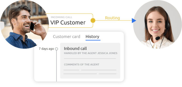 Diabolocom's ACD prioritizes your VIP customers to ensure excellent service.