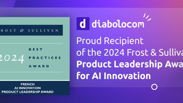 Diabolocom is the proud to receive the the 2024 Frost & Sullivan Product Leadership Award for AI Innovation
