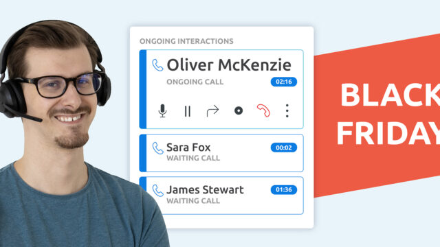 How to manage call peaks during Black Friday?