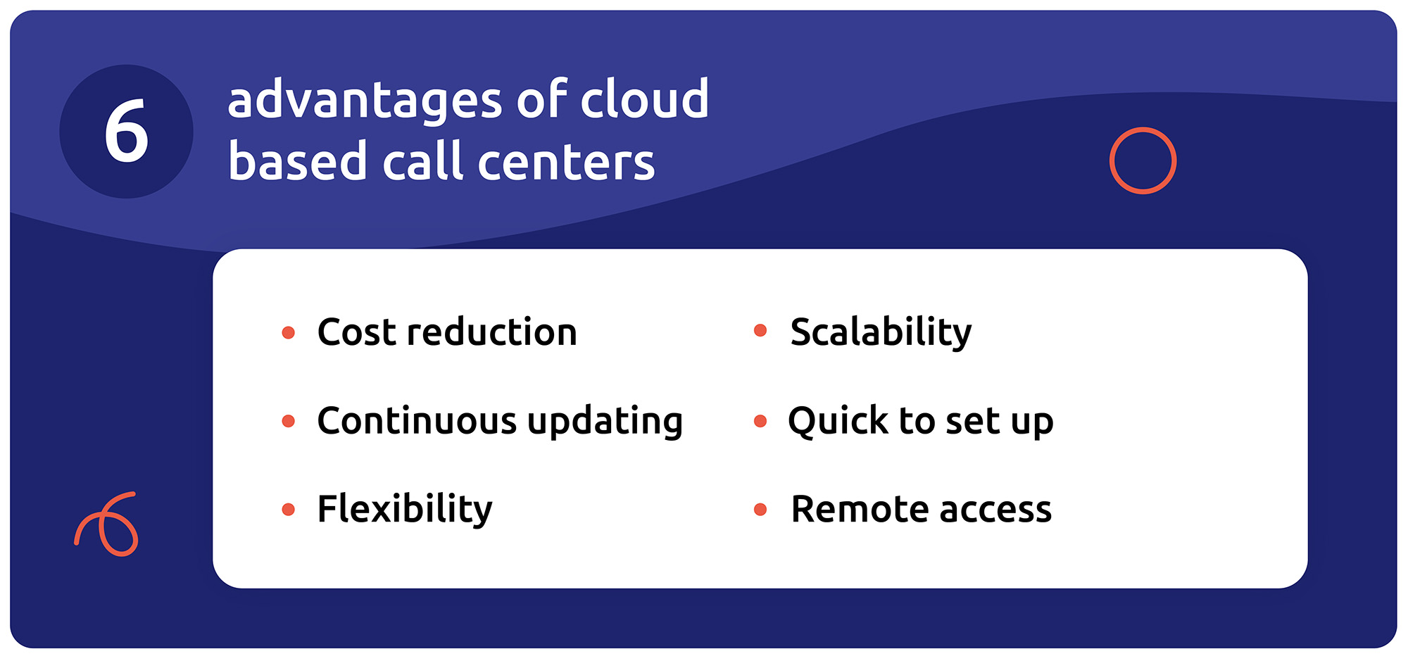 Was sind die Vorteile eines Cloud-Callcenters? 