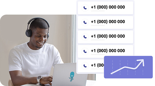 Contact center agent and a call log