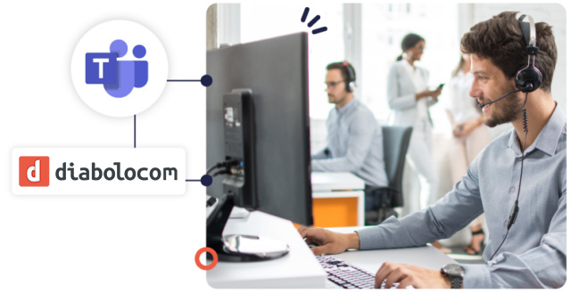 Synchronize statuses with the CTI integration in Microsoft Teams.