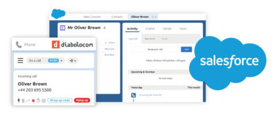 Diabolocom's Salesforce CTI integration for contact centres