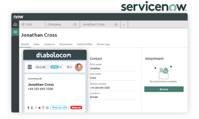 ServiceNow integration for your sales team
