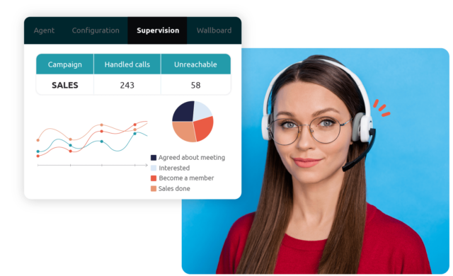 Telemarketing software from Diabolocom provides support to call centers and help them reach customers for sales and marketing purposes.