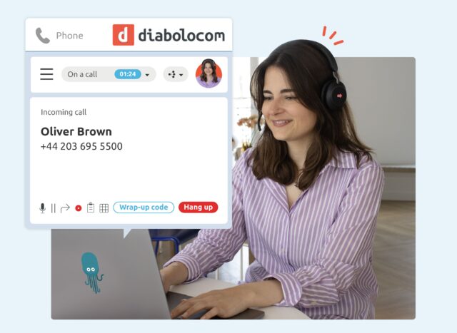 The virtual call center by Diabolocom provides an enhanced customer experience.