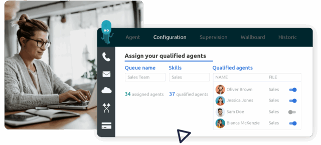 Set up Virtual Call Center Software with Diabolocom